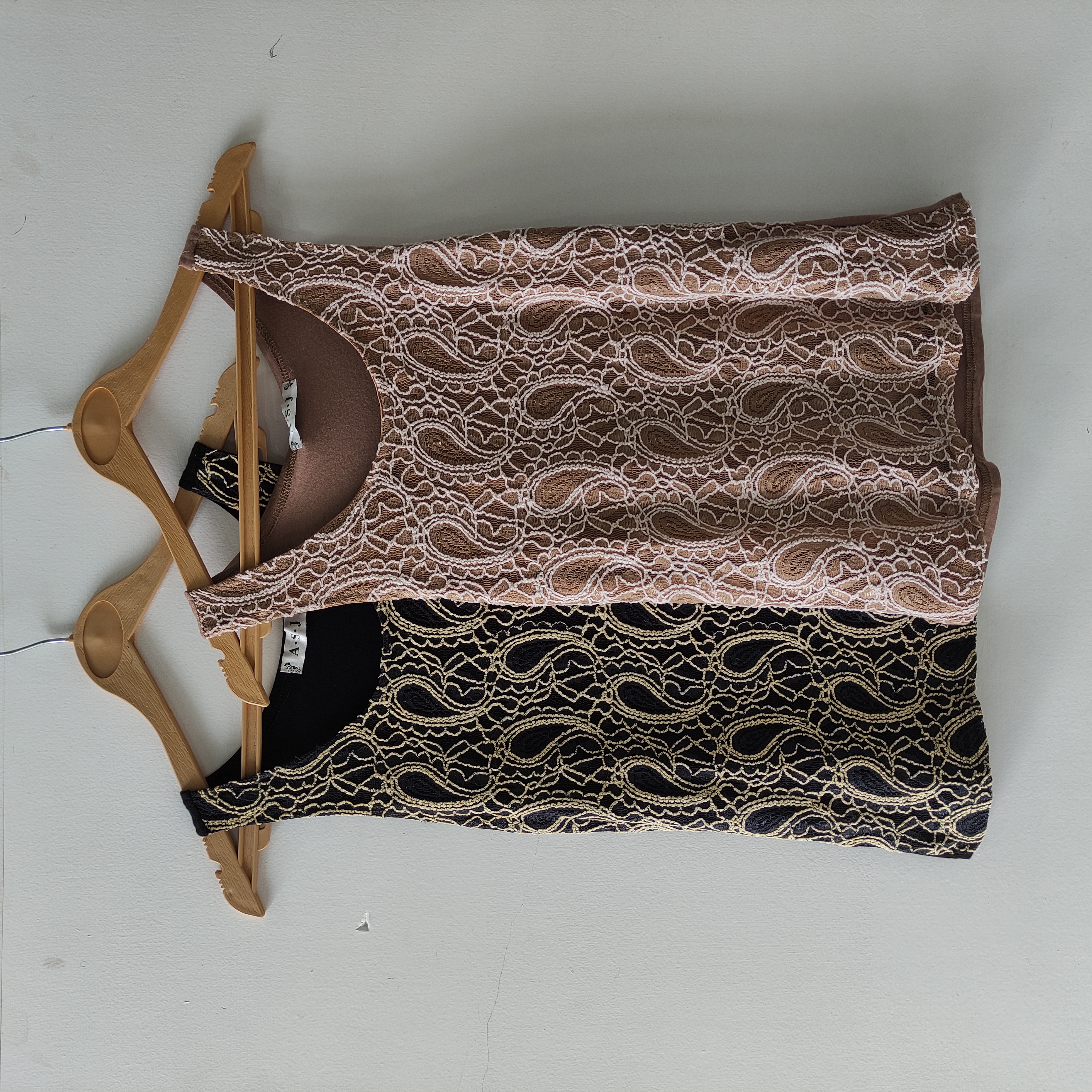 تاپ رکابی وارداتی گیپور زنانه مجلسی
